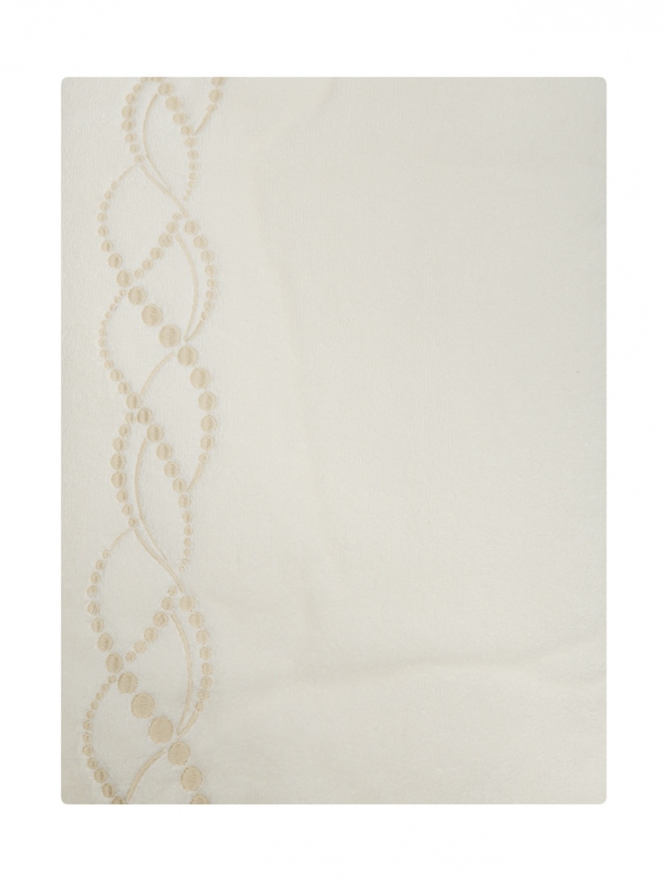 Полотенце из хлопковой махровой ткани с вышивкой  - Обтравка1